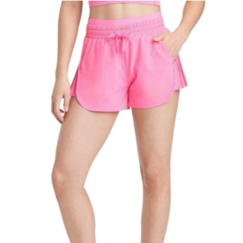 JoyLab Women's Bright Pink Athletic Shorts